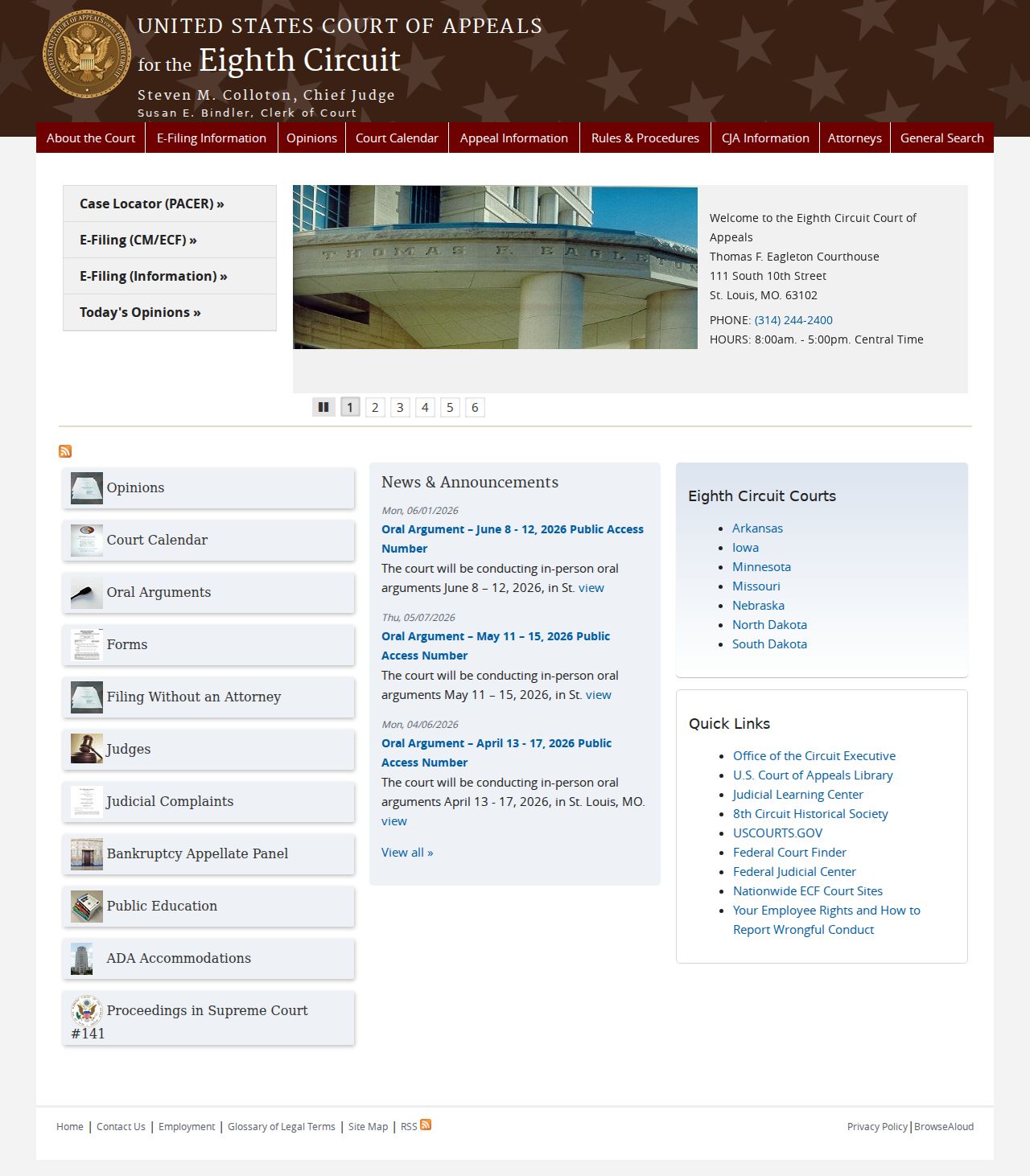 Brimson court docket federal appellate comparison source